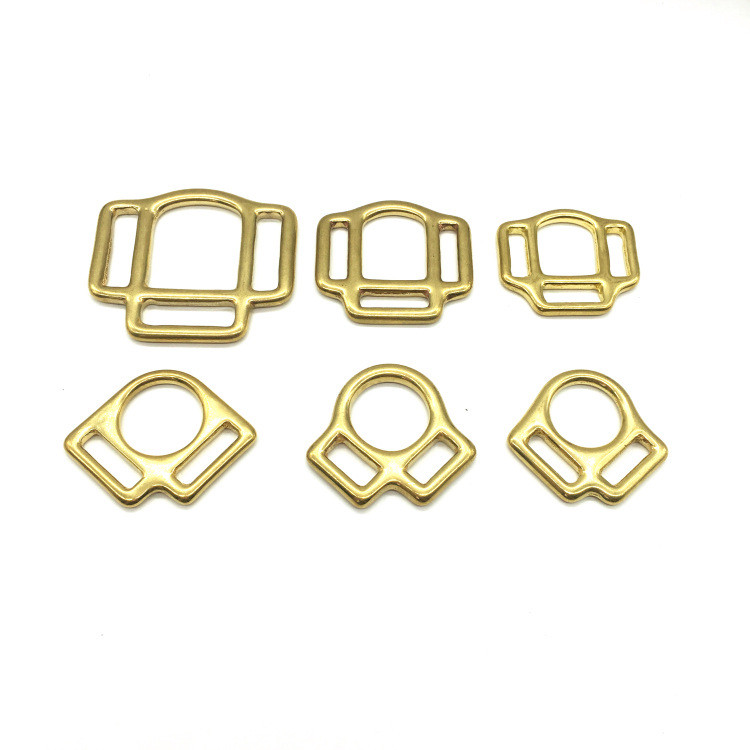 Hot Sale 17mm 20mm 25mm Inner Size High Quality Solid Brass Buckles For Leather Harness Saddlery /Bag Hardware