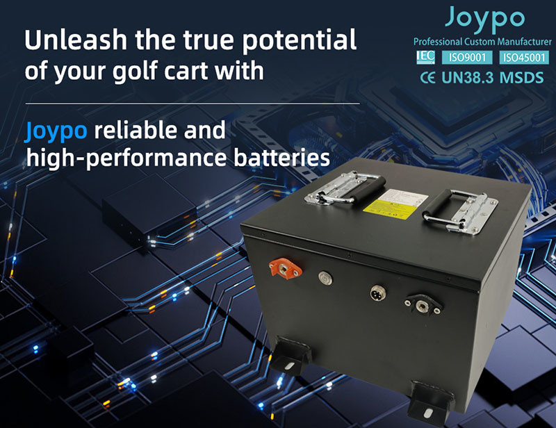 Security Service Carts Golf Cart Lithium Battery 48 Volt Li Ion Lithium Battery