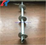 0.217" Tube Thickness Commercial Helical Piles Screw Pile Foundations with