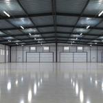 Clear Span Metal Buildings Workshop , Customized Light Steel Frame Commercial
