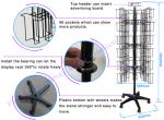 96 Pockets Greeting Card Racks Display Postcard Stand
