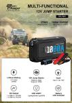 High Capacity 12V 1000A Portable Jump Starter Power Bank for Car Battery Booster