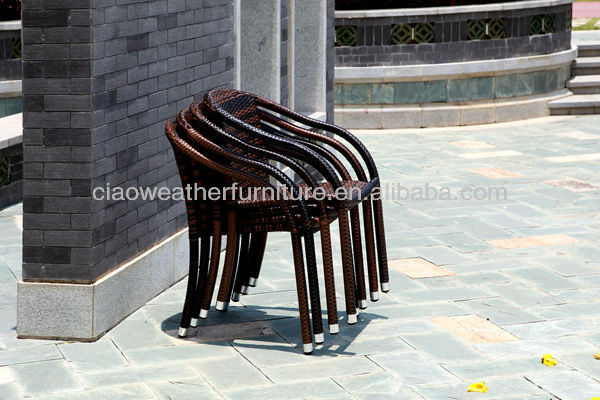 Modern Design Style Outdoor Garden Furniture Rattan Tables and Coffee Table