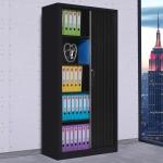 2 Drawer Filing Metal Locker Storage Cabinet Office