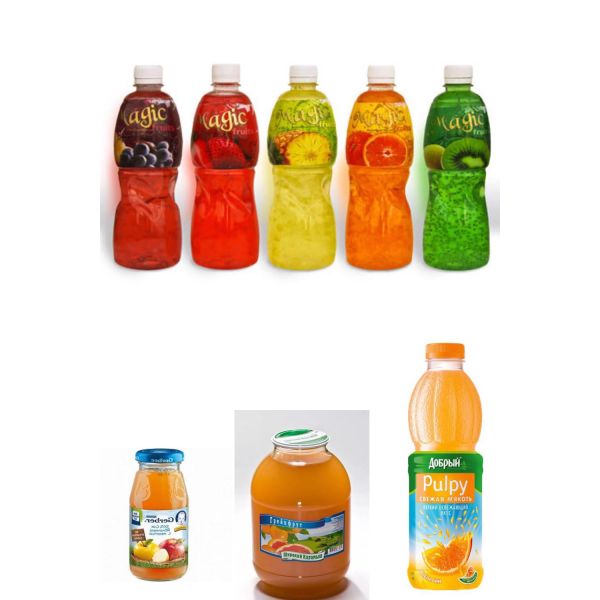 Adjustable Filling Production Line Pulp Juice Filling Machine For Yogurt