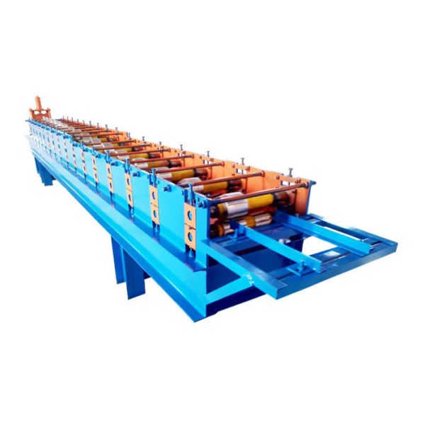 Chain Size 33mm Ridge Cap Roll Forming Machine / Flashing Making Machine 14 Roll Station