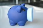 12cm Length Colorfull Piggy Bank Money Box With Mouth Open , Cute Piggy Banks