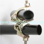 Good performance Q235 British pressed swivel coupler, rotation clamp for 48.3mm