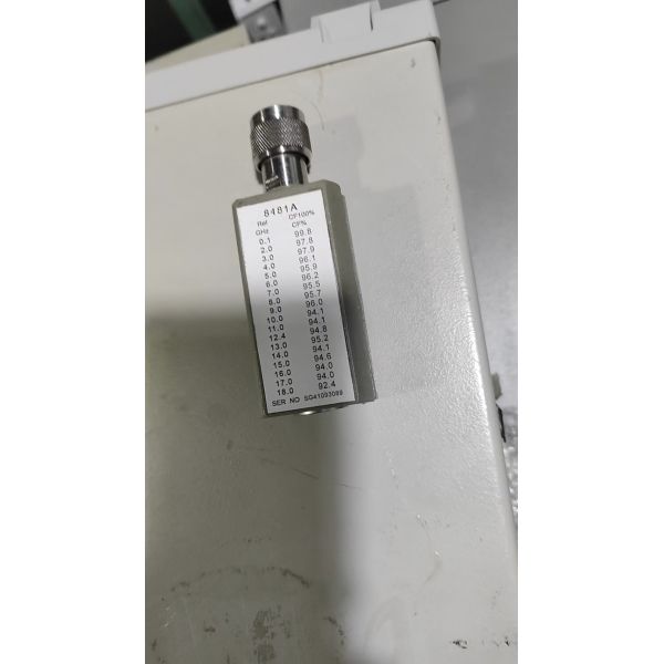 Keysight Agilent 8481A RF Power Sensor -60 to 20 dBm 10 MHz-18 GHz Plug-In Form Factor