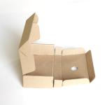 Embossed Folding Corrugated Cardboard Jewelry Shipping Boxes Custom Logo Printed