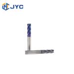 HRC45 Solid Carbide Milling Cutters 3 Flute End Mill For Aluminum