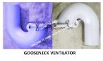 Professional production-gooseneck ventilator, round gooseneck ventilator AB300-8