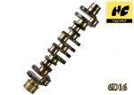 ME072197 Mitsubishi Diesel Engine Crankshaft 6D16 Mitsubishi Engine Spare Parts
