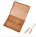 Craft Paper Printed Container Tray for Sushi Food Slim Japanese Packaging Take