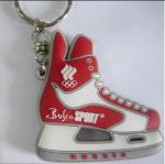 Wholesale 2D Rubber PVC Mini Air Max Jordan Basketball Shoes Sneaker Keychain