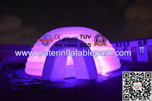 Wholesale Waterproof LED Inflatable Igloo Tent , Lighting Inflatable Bar Tent from china suppliers