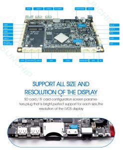 Wholesale Dual Display Industrial Embedded System Board , 1920*1080P Custom ARM Board from china suppliers