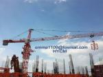 QTZ6012 Tower Crane 60m Working Arm Test In Building Construction Site