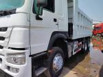 6×4 Front Lifting Style Dump Truck 351-450HP Secondhand Sinotruck HOWO 10wheeler
