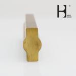 OEM Golden Brass Cylinder Lock Fade Resistant For Window Decoration