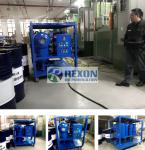 1800LPH Vacuum Dehydrator Oil Purification System , Commercial Oil Water