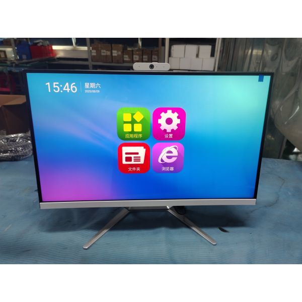 Wholesale 21.5'' 23.8'' 27'' 32 Inch Desktop Monitor With Built In 13MP Webcam All-In-One Android And Windows System Optional Capacitive 10 Touch