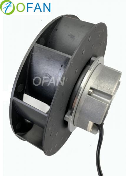 100% Speed Controllable EC Centrifugal Fan With Rail Transportation 220mm 50 / 60HZ