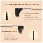2 In 1 14ml Waterproof Eyeliner Mascara Set Natural Lengthening