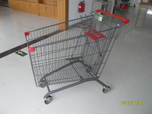 Wholesale European 270L Grocery Store Cart With Safety Baby Seat / Escalator Wheel from china suppliers