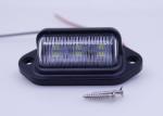 2.6" LED License Plate Tag Light Waterproof Boat Trailer RV Truck Interior Step