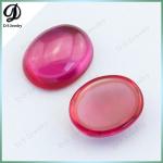 Wholesale Synthetic pigeon Blood Red Cabochon Ruby
