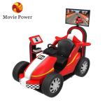 VR Theme Park Rides 9D Kids Racing Game Simulator Coin Operated Car Arcade