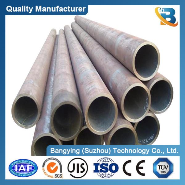 Large Diameter Round Seamless Hot Rolled Carbon Mild Steel Pipes 12 Inch 16 Inch