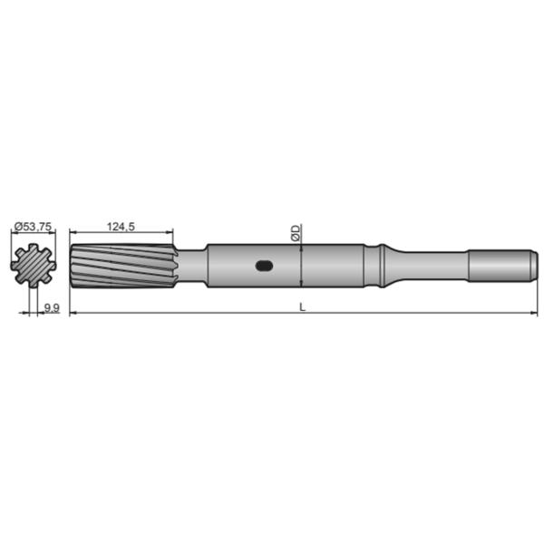 Carbide Drill Bits R32 Top Hammer Drilling Tools