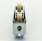 Plastic Cover Aluminum Sliding Door Rollers 1.2mm Iron Sheet Material OEM