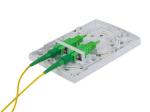 Indoor Fiber Optic Termination Box 4 Out Ports Ftth Termination Box With SC/UPC