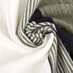 Easy To Care Circular Knitting Striped Knit Fabric For Polo Shirt