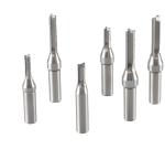 1/4'' Shank Straight TCT Solid Carbide Router Bits Cutter Diameter 1mm-16mm