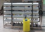 10T Seawater Desalination System , Ultrafiltration Water Treatment Machine