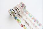 China Factory Supplies DIY Arts & Crafts Multi-color Custom Made Washi Tape