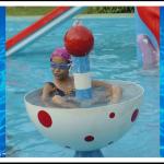 Outdoor Aquatic Spray Park Equipment With Customized Color 1200*1500