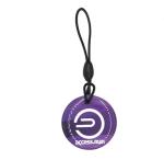 Waterproof 13.56mhz Pvc Epoxy Rfid Tag Keychain