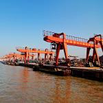 Type Box Frequency Inverter Control Girder Gantry Crane Outdoors 16m Span