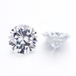 Classic Design 18k Gold Lab-Grown Diamond Pendant Daily Style White Diamond