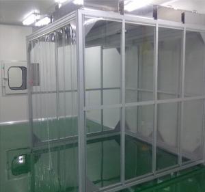 Wholesale ISO 5-9 Design Softwall Clean Room Customized Size For Electronic Products from china suppliers