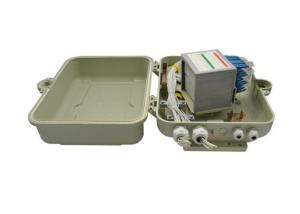Wholesale SMC FTTH Splitter Distribution Box LGX Wall Mount Or Pole Mount Light Gray from china suppliers