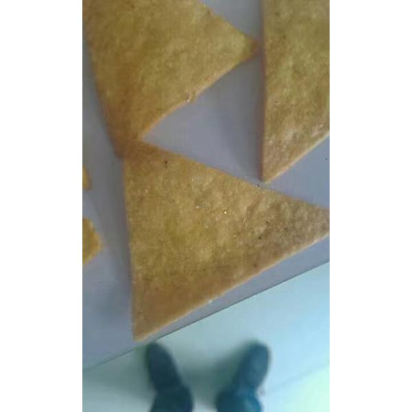 Automatic Doritos Linear Tortilla Chips Making Machine Big Capacity