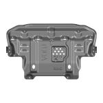 Powder Coated Nissan Navara Under Vehicle Armour Engine Guard Transfer Case 3D
