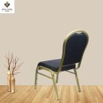 Stackable Hotel Commerical Furniture Metal Frame Fabric Cover Banquet Wedding