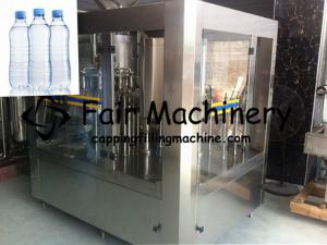 Wholesale 0.25m3/min Water Filling And Capping Machine , 0.8Mpa 0.5T/H Mineral Water Bottling Machine from china suppliers